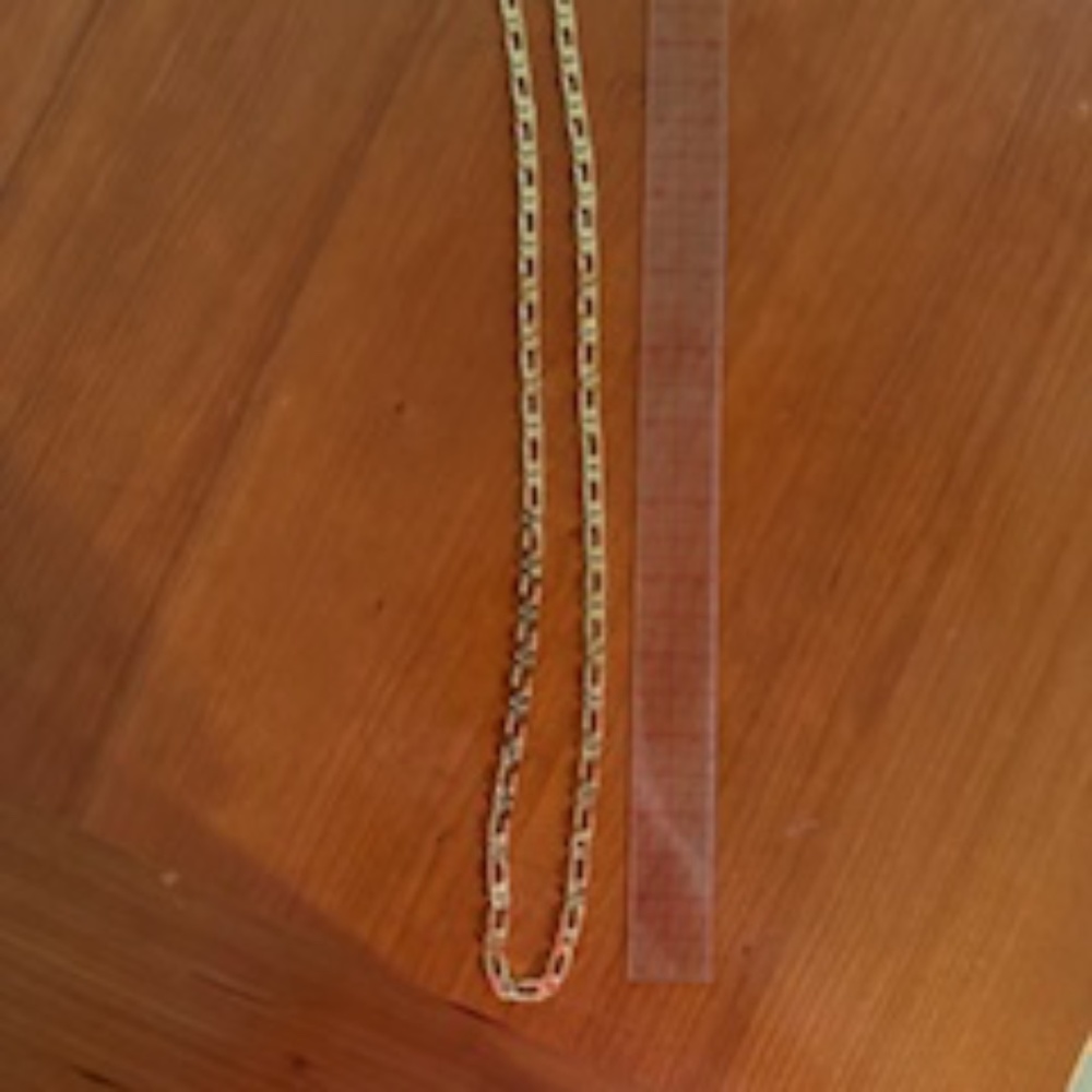 Gold Tone Chain Necklace by Monet